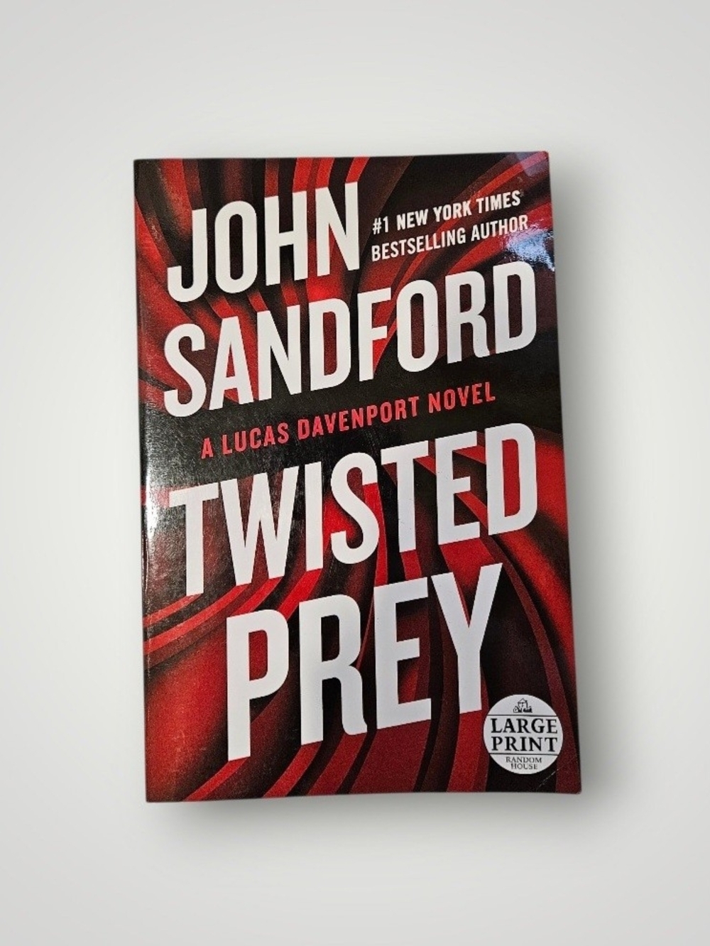 3/$15 John Sandford Twisted Prey Paperback (Large Print)